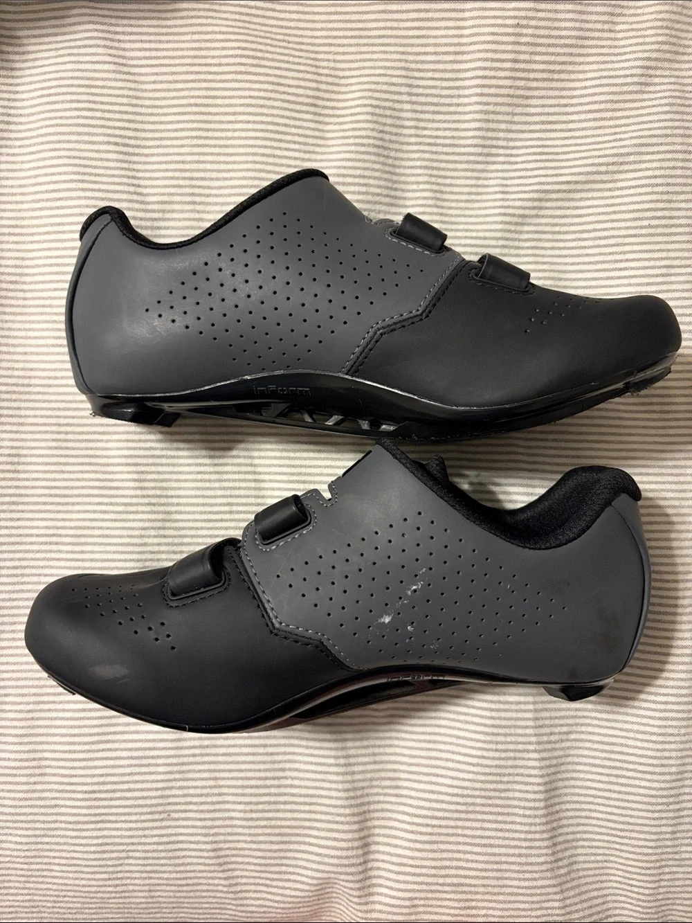 Bontrager Vella Women's Road Cycling Shoes Black Spin Bike Clip In Size 6